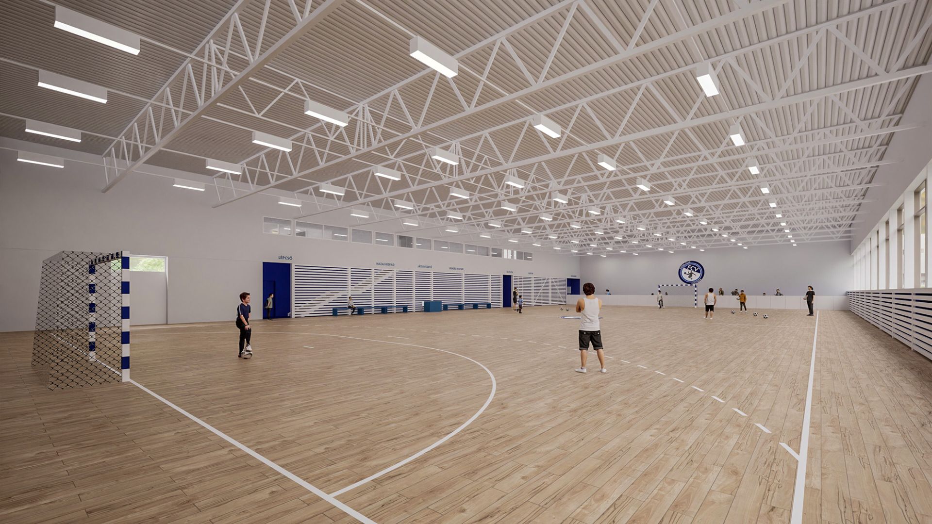 Futsal sport hall