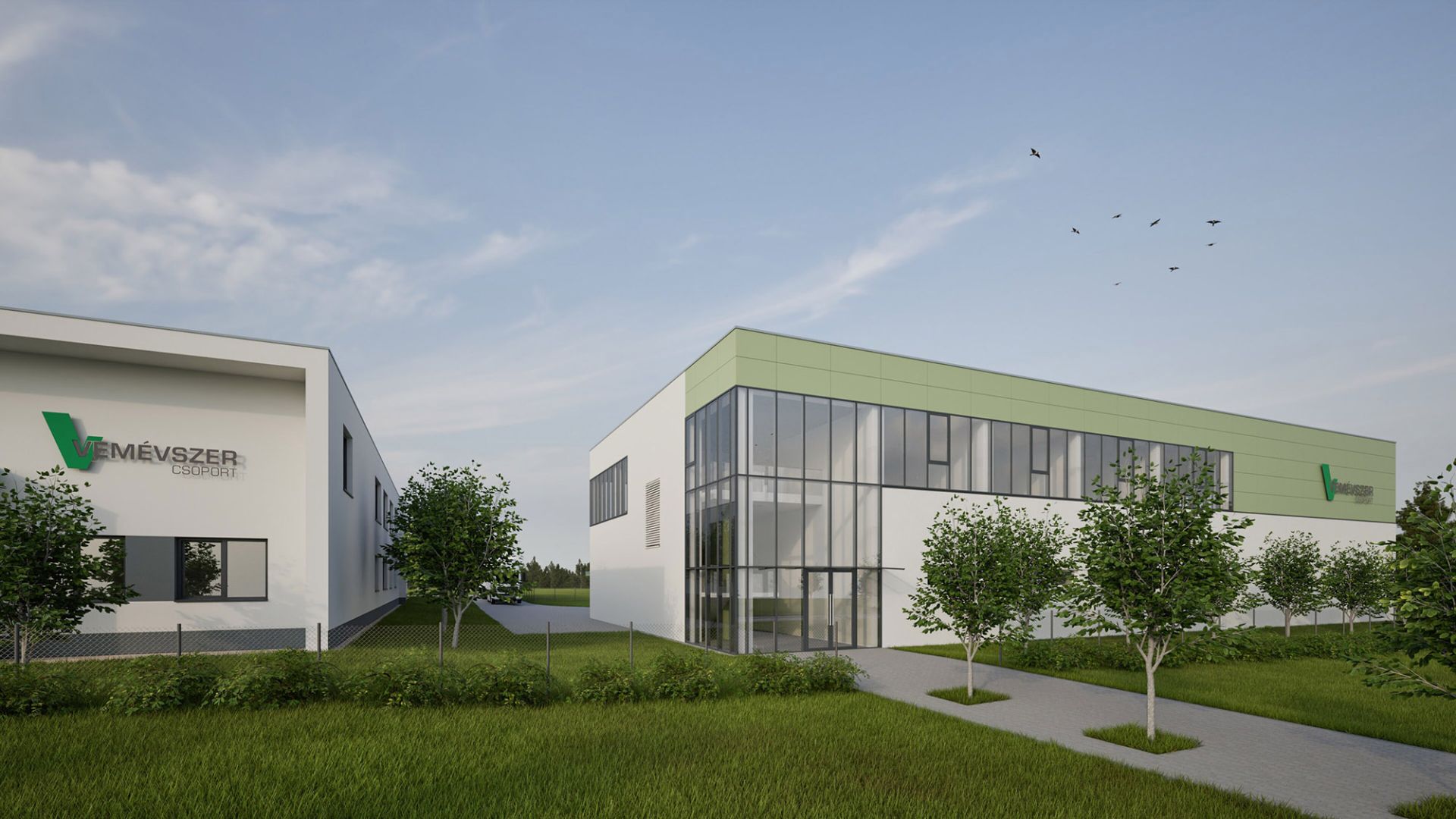 OFFICES AND STORAGE BUILDING