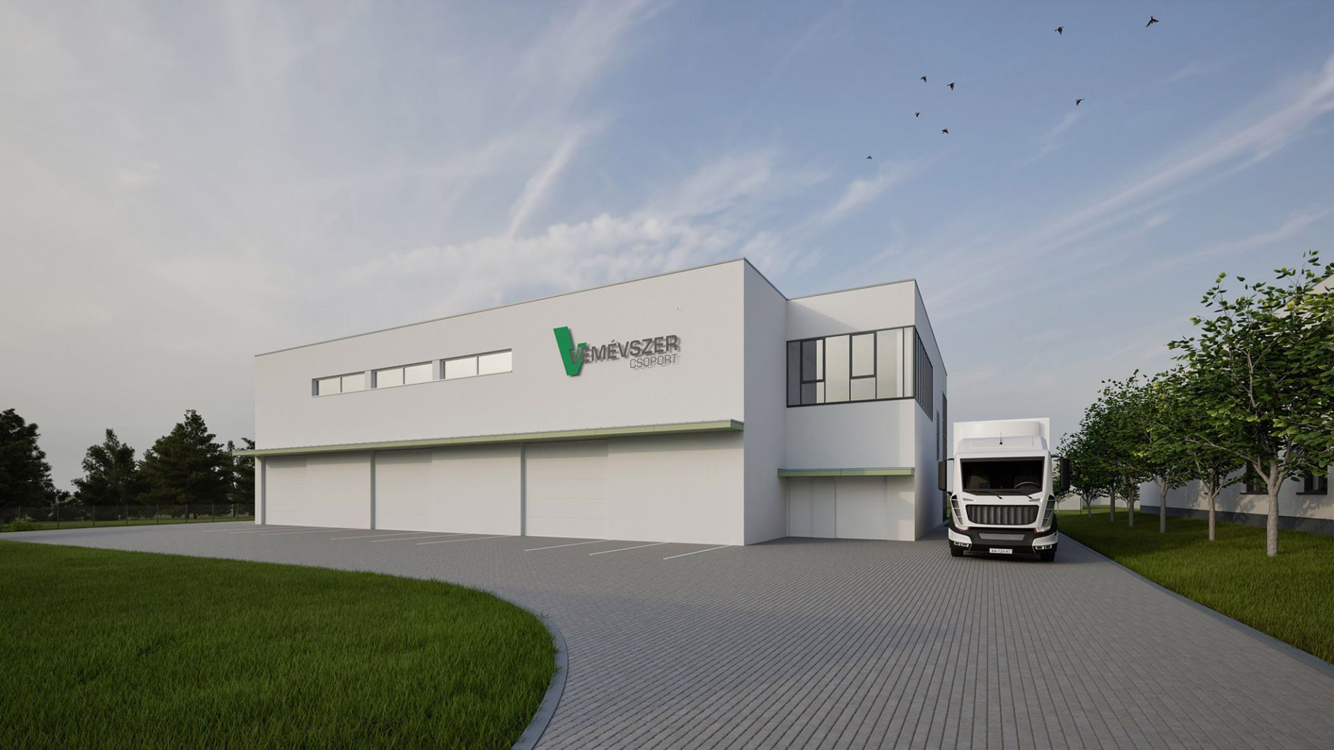 OFFICES AND STORAGE BUILDING