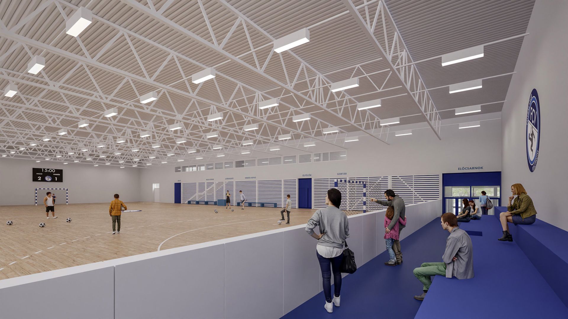 Futsal sport hall
