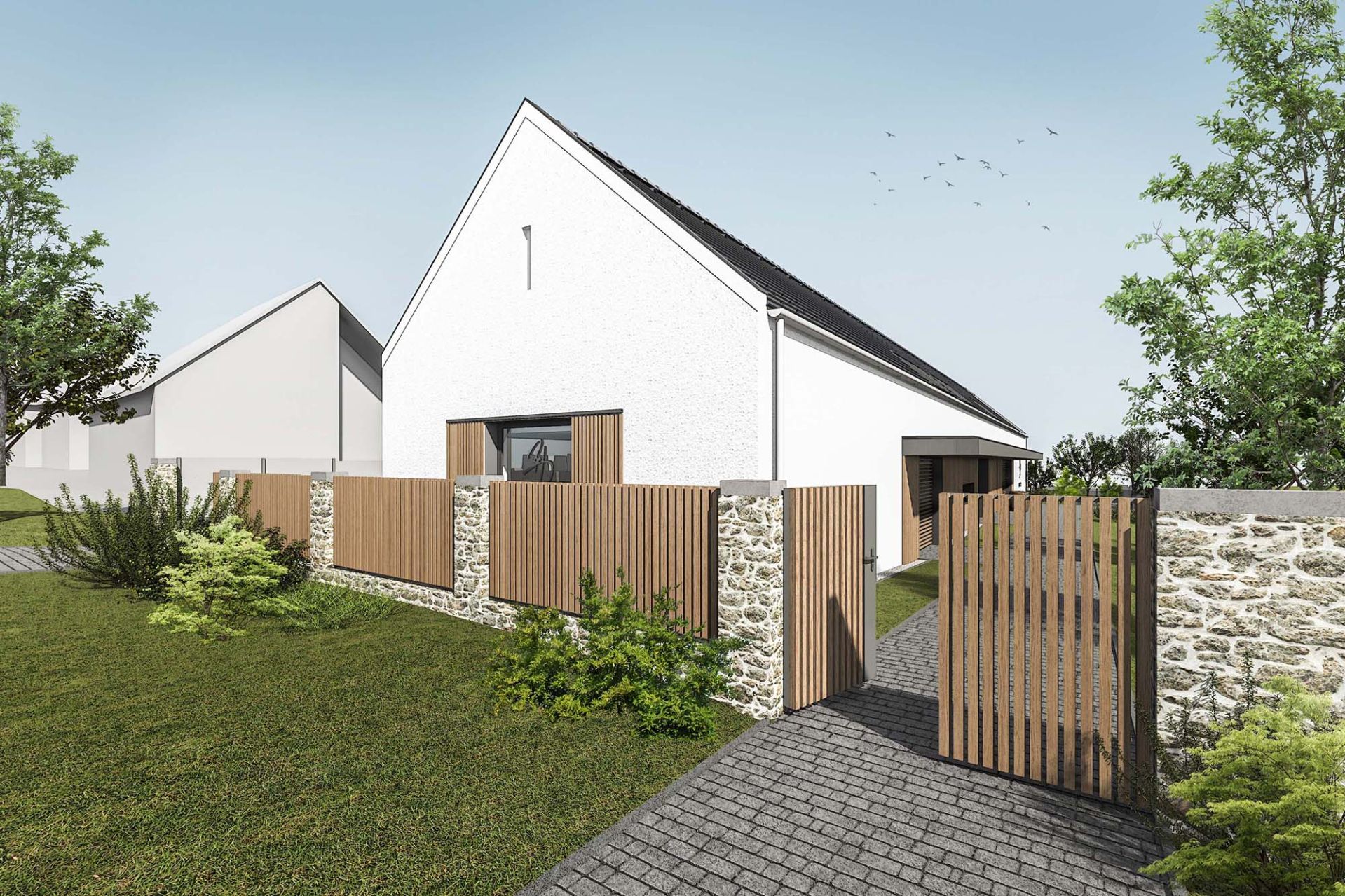 Biodinamic winery building