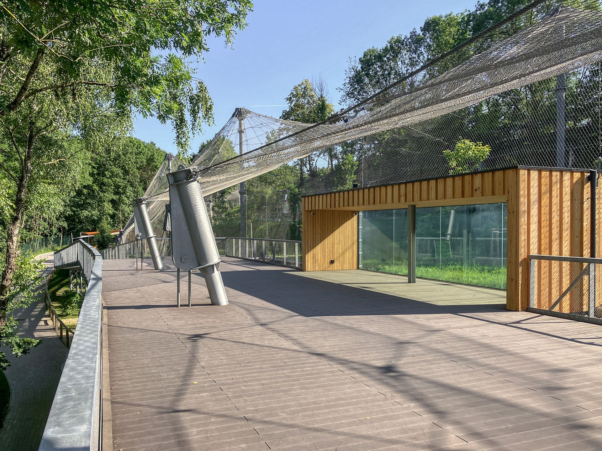Enclosures for big cats