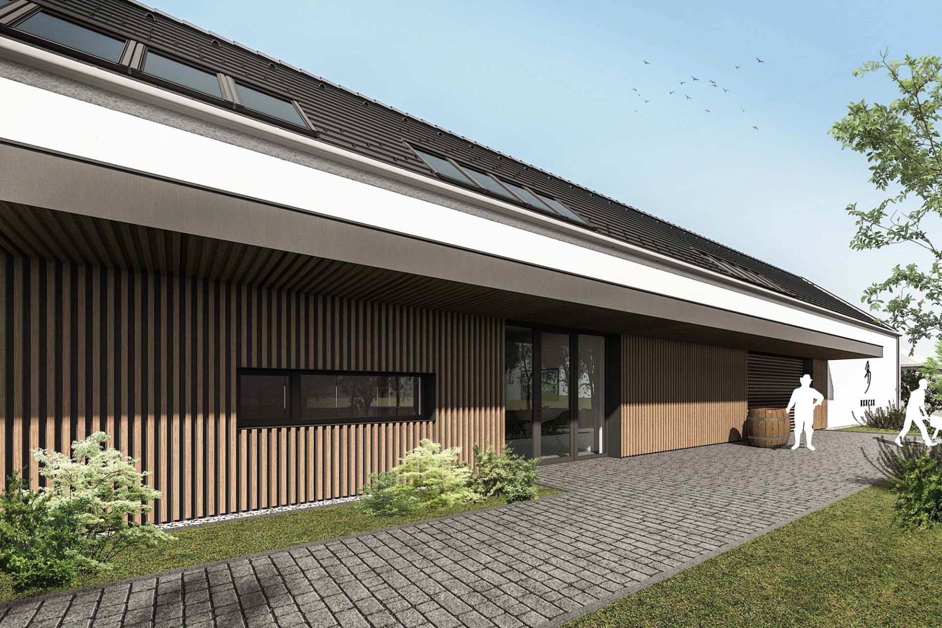 Biodinamic winery building