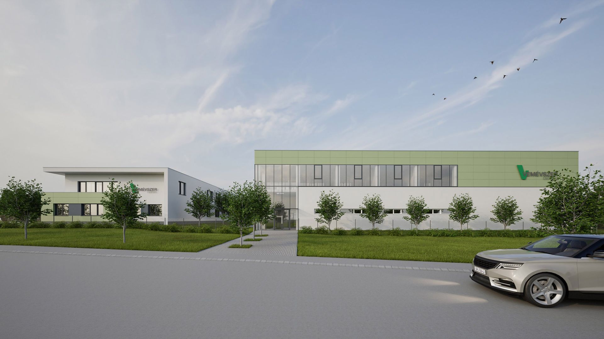 OFFICES AND STORAGE BUILDING