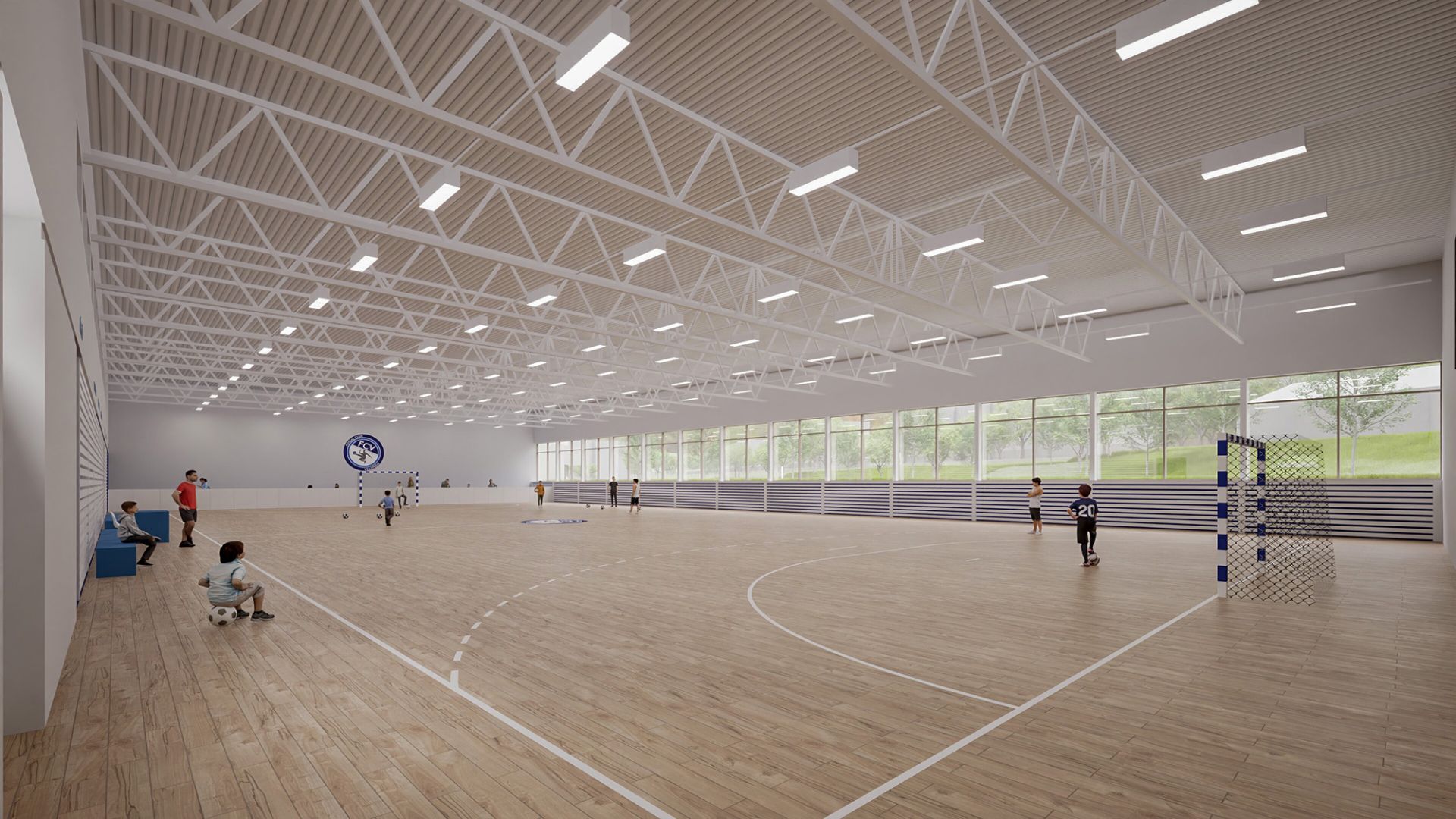 Futsal sport hall