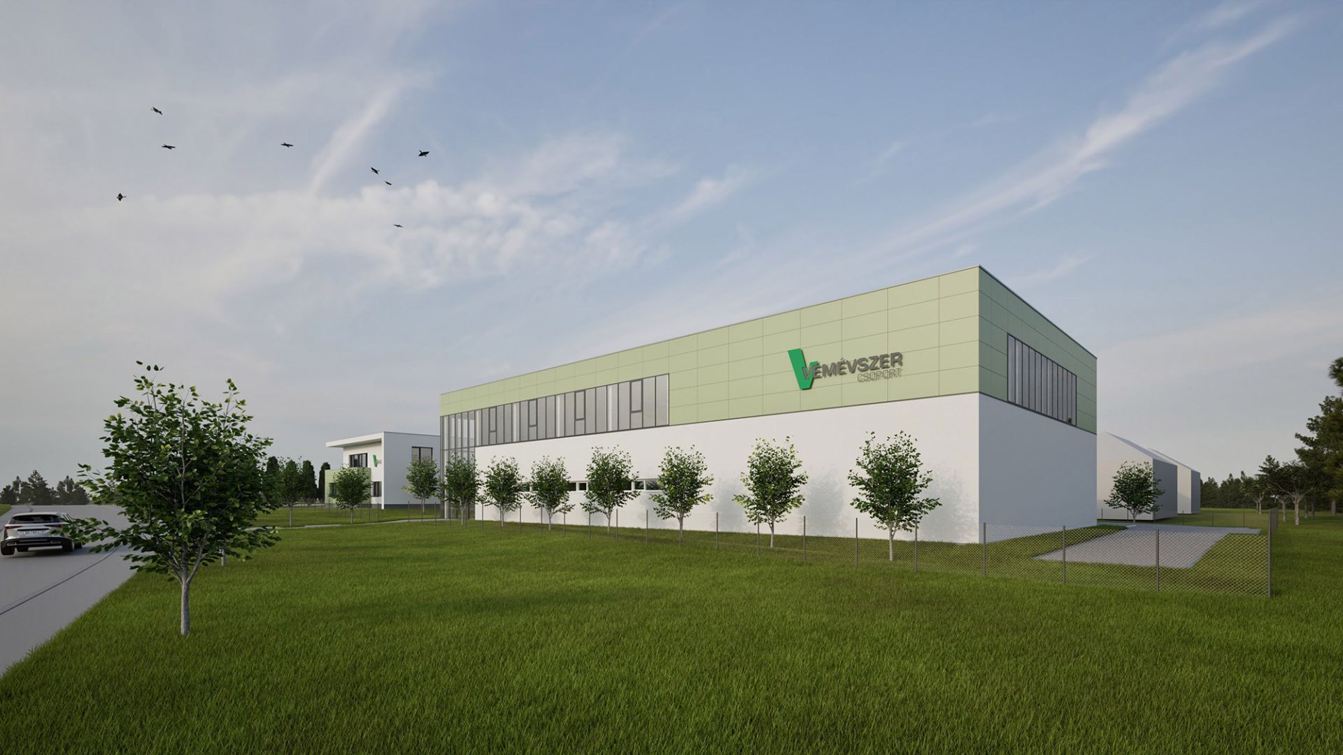 OFFICES AND STORAGE BUILDING