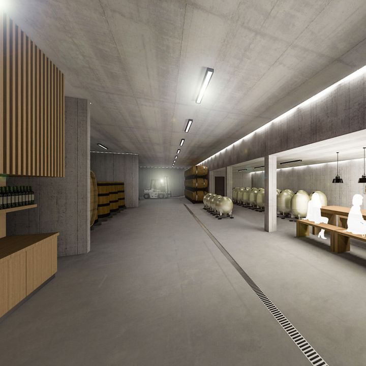 Biodinamic winery building